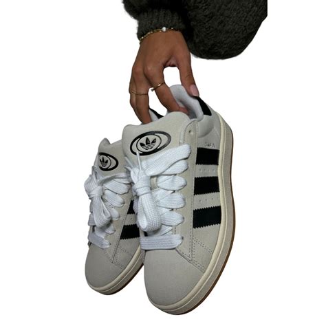 adidas met dikke veters|Wit adidas Originals Campus 00s .